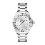 Tag Heuer Aquaracer Professional 200 Quartz Silver Dial Silver Steel Strap Watch for Men - WBP1111.BA0627