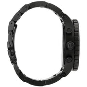 Nixon 51-30 Chrono Black Dial Black Steel Strap Watch for Men - A083-957