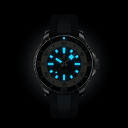Breitling Superocean Automatic 44 Blue Dial Blue Rubber Strap Watch for Men - A17376211C1S1
