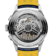 Breitling Premier B01 Chronograph 42 Blue Dial Blue Leather Strap Watch for Men - AB0145171C1P2
