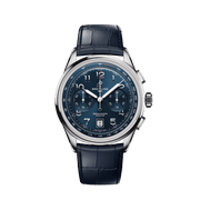 Breitling Premier B01 Chronograph 42 Blue Dial Blue Leather Strap Watch for Men - AB0145171C1P2