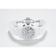 Emporio Armani Chronograph Ceramic White Dial Watch For Women - AR1403