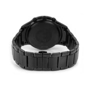 Emporio Armani Classic Chronograph Black Dial Black Steel Strap Watch For Men - AR2453