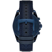 Emporio Armani Sportivo Chronograph Blue Dial Blue Nylon Strap Watch for Men - AR6132