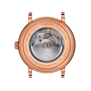 Tissot Carson Premium Powermatic 80 Silver Dial Brown Leather Strap Watch For Men - T122.407.36.033.00