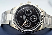 Maserati Competizione Chronograph Quartz Black Dial Watch For Men - R8853100023