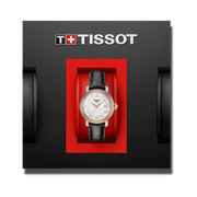 Tissot Bridgeport Lady White Dial Brown Leather Strap Watch For Women - T097.010.26.118.00