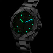 Tag Heuer Aquaracer Professional 200 Date White Dial Silver Steel Strap Watch for Men - CBP1111.BA0627