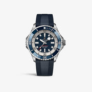 Breitling Superocean Automatic 46 Blue Dial Blue Rubber Strap Watch for Men - A17378E71C1S1
