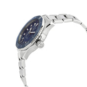 Tag Heuer Aquaracer Professional 300 Automatic Diamonds Blue Dial Silver Steel Strap Watch for Women - WBP231B.BA0618