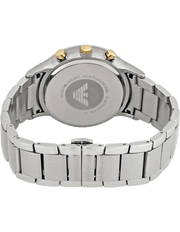 Emporio Armani Quartz Grey Dial Silver Steel Strap Watch For Men - AR11047