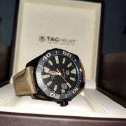 Tag Heuer Aquaracer Black Dial Watch for Men - WAY208C.FC6383
