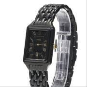 Fossil Raquel Black Dial Black Metal Bracelet Watch for Women - ES5385
