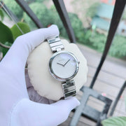 Gucci Diamantissima Quartz White Dial Silver Steel Strap Watch For Women - YA141402