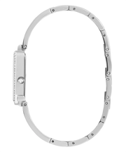 Guess Fame Quartz Crystals Silver Dial Silver Steel Strap Watch For Women - GW0644L1