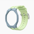 Blaue Acht Lime Green