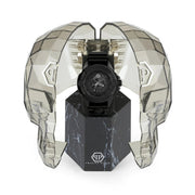 Philipp Plein The Skull Black Dial Black Silicone Strap Watch for Men - PWAAA0721