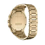 D1 Milano Ultra Thin Green Dial Gold Steel Strap Watch for Women - D1-UTBL18
