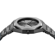 D1 Milano Ultra Thin Grey Dial Grey Steel Strap Watch for Women - D1-UTBL32