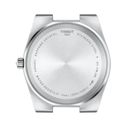 Tissot PRX Quartz Red Dial Silver Steel Strap Watch for Men - T137.410.11.421.00
