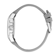 Maserati Successo Chronograph Grey Dial Grey Rubber Strap Watch for Men - R8871621043