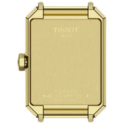 Tissot SRV Black Mother of Pearl Dial Black Leather Strap Watch for Women - T160.110.36.126.00