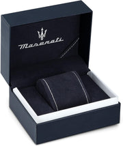 Maserati SFIDA Limited Edition Chronograph Grey Dial Silver Steel Strap Watch for Men - R8873640018