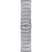 Tissot PRX Quartz Red Dial Silver Steel Strap Watch for Men - T137.410.11.421.00