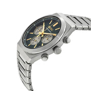 Seiko Sport Conceptual Chronograph Green Dial Silver Steel Strap Watch for Men - SSB461P1