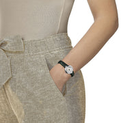 Tissot Bellissima Small Lady Mother of Pearl Dial Green Leather Strap Watch for Women - T126.010.16.113.02