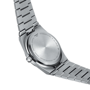 Tissot PRX Quartz Red Dial Silver Steel Strap Watch for Men - T137.410.11.421.00