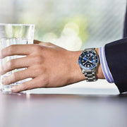 Seiko Prospex 1965 Heritage Diver’s Automatic Blue Dial Silver Steel Strap Watch for Men - SPB451J1