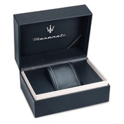 Maserati SFIDA Skeleton Automatic Blue Dial Silver Steel Strap Watch for Men - R8823140011