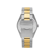 Maserati Competizione Black Dial Two Tone Steel Strap Watch for Men - R8853100042