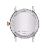 Tissot T Classic Dream Quartz White Dial Two Tone Steel Strap Watch for Men - T129.410.22.013.00