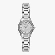 Emporio Armani Mia Mother of Pearl Dial Silver Steel Strap Watch for Women - AR11669