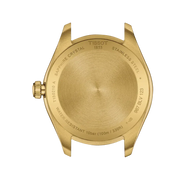Tissot PR 100 Gold Dial Gold Steel Strap Watch for Women - T150.210.33.021.00