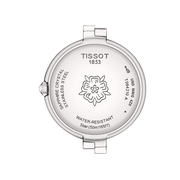 Tissot T-Lady Flamingo Diamonds Mother of Pearl Dial SIlver Steel Strap Watch for Women - T094.210.11.116.02