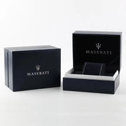 Maserati Attrazione Chronograph Green Dial Silver Steel Strap Watch for Men - R8853151011
