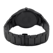 Emporio Armani Renato Black Dial Black Steel Strap Watch for Men - AR11184