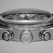 Tudor Black Bay Chrono Black Dial Silver Steel Strap Watch for Men - M79360N-0013