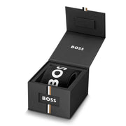 Hugo Boss Strike Chronograph Blue Dial Silver Steel Strap Watch for Men - 1514240