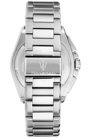 Maserati Velocità Chronograph Blue Dial Silver Steel Strap Watch for Men - R8873652001