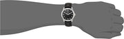 Tissot T-Sport Gent XL Black Dial Black Leather Strap Watch for Men - T116.410.16.057.00
