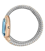 Just Cavalli Glam Evo 4 Blue Dial Two Tone Steel Strap Watch for Women - JC1L229M0085