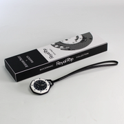 Swatch x AP Royal Pop Black Dial Black Leather Lanyard Watch for Men - Ocho Negro
