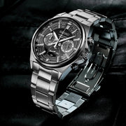 Seiko Conceptual White Dial Silver Steel Strap Watch for Men - SSB397P1