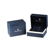 Maserati Attrazione Chronograph Blue Dial Grey Steel Strap Watch for Men - R8853151012