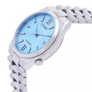 Citizen Tsuyosa Automatic Turquoise Blue Dial Silver Steel Strap Watch for Men - NJ0151-53L