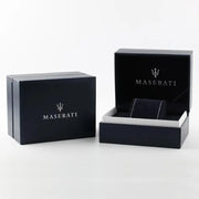 Maserati Attrazione Chronograph White Dial Silver Steel Strap Watch for Men - R8853151004